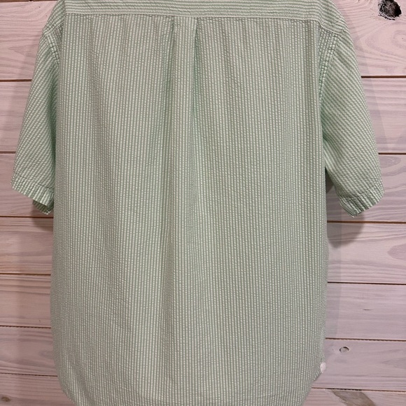 Daniel Cremieux Green Casual Button Down Shirt Short Sleeves - Picture 4 of 5